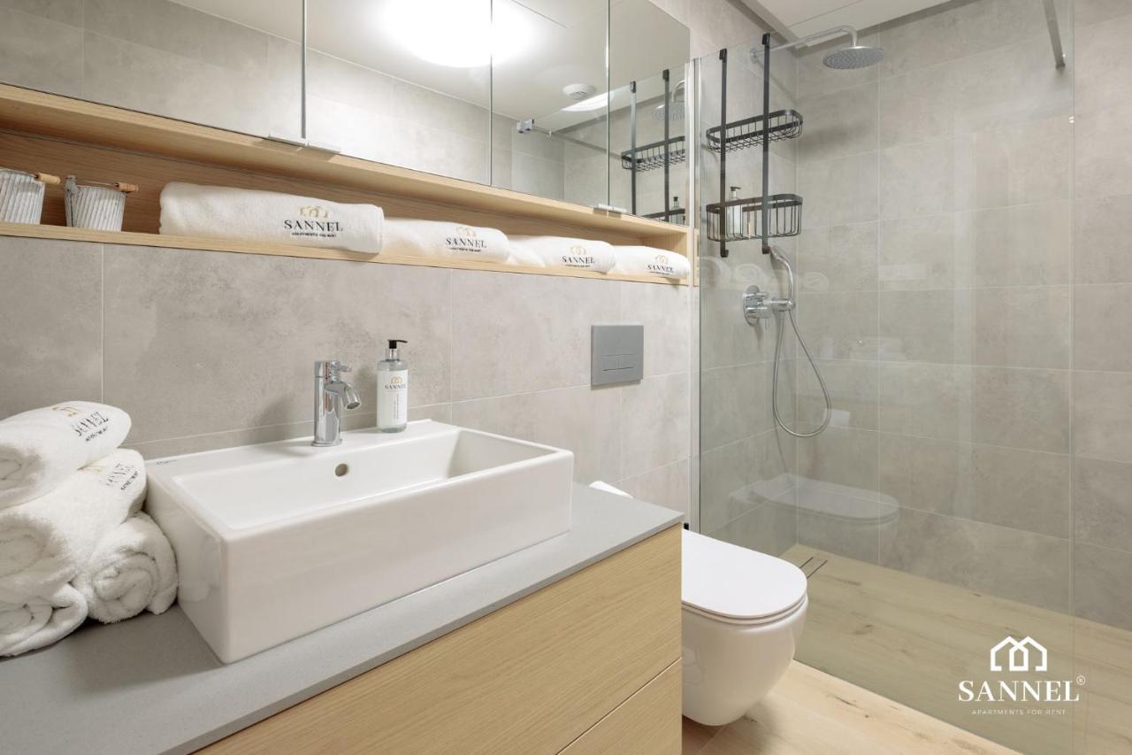 Apartament Baltic Blues Z Dostepem Do Basenow,Strefy Saun,Jacuzzi - Pinea Apartments Pobierowo - Sannel Apartments For Rent Kültér fotó
