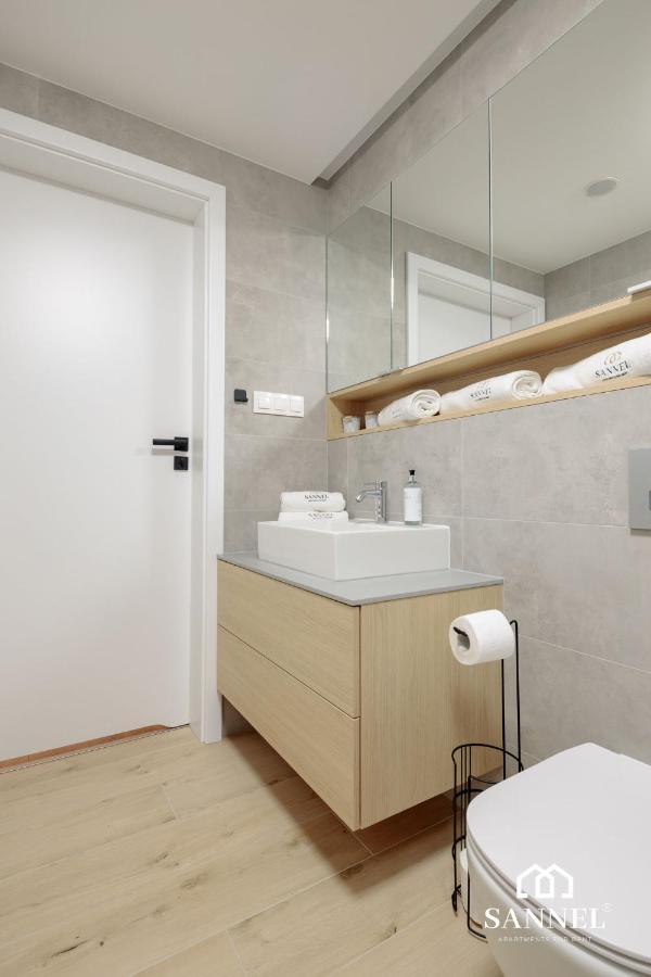 Apartament Baltic Blues Z Dostepem Do Basenow,Strefy Saun,Jacuzzi - Pinea Apartments Pobierowo - Sannel Apartments For Rent Kültér fotó